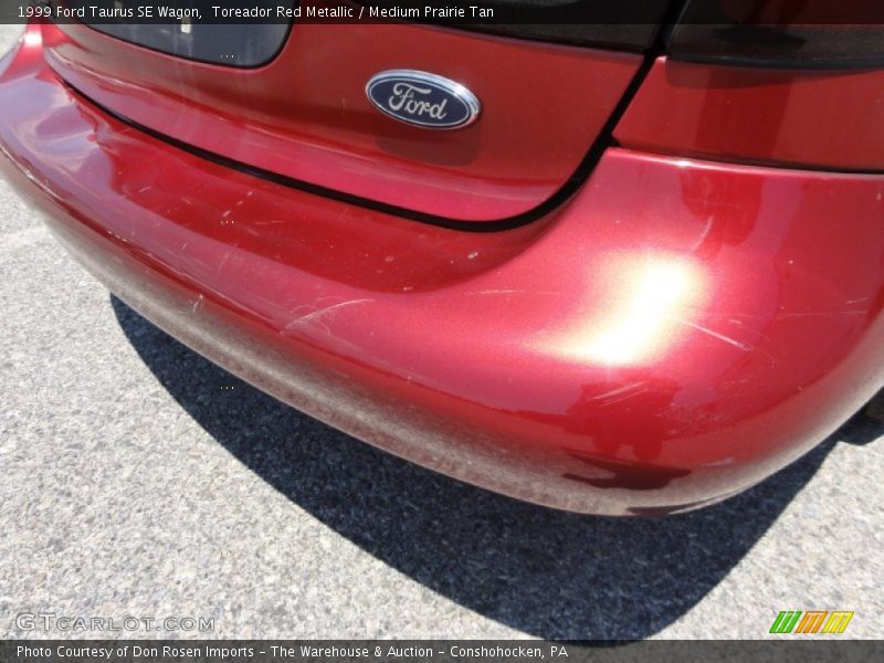 Toreador Red Metallic / Medium Prairie Tan 1999 Ford Taurus SE Wagon