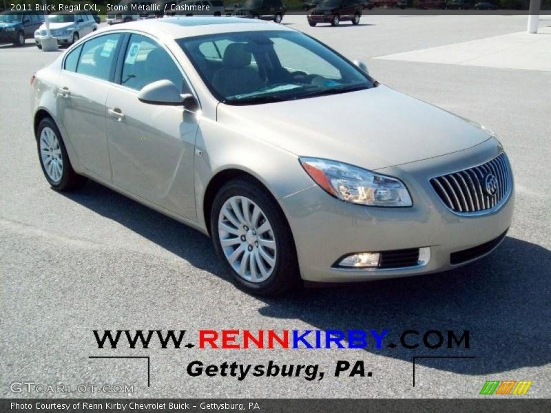Stone Metallic / Cashmere 2011 Buick Regal CXL