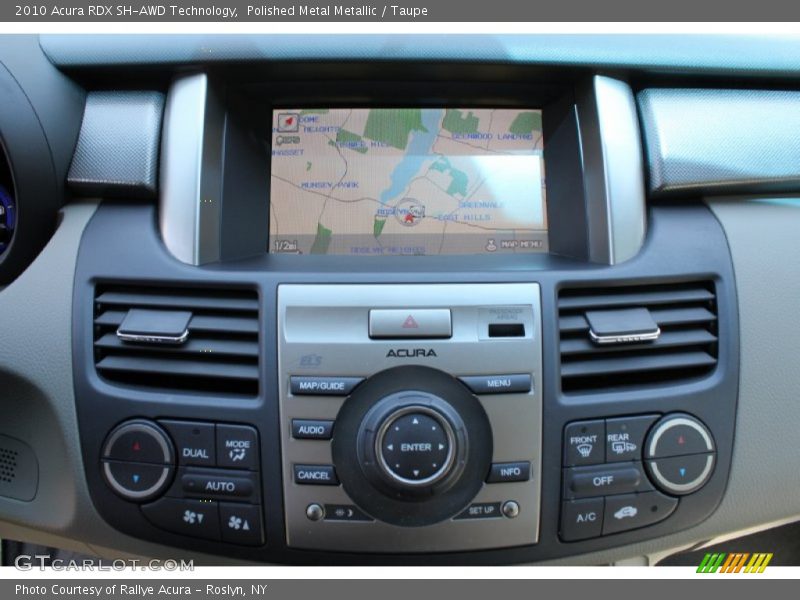 Navigation of 2010 RDX SH-AWD Technology