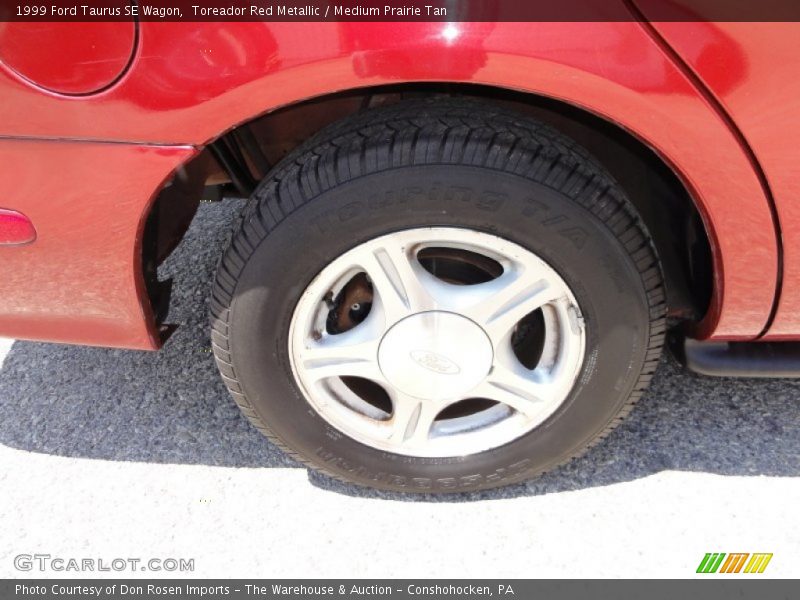 Toreador Red Metallic / Medium Prairie Tan 1999 Ford Taurus SE Wagon