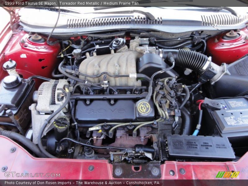  1999 Taurus SE Wagon Engine - 3.0 Liter OHV 12-Valve V6