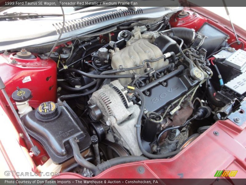  1999 Taurus SE Wagon Engine - 3.0 Liter OHV 12-Valve V6