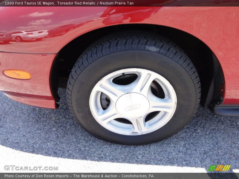 Toreador Red Metallic / Medium Prairie Tan 1999 Ford Taurus SE Wagon