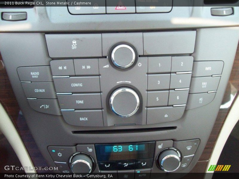 Stone Metallic / Cashmere 2011 Buick Regal CXL