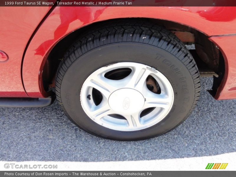 Toreador Red Metallic / Medium Prairie Tan 1999 Ford Taurus SE Wagon