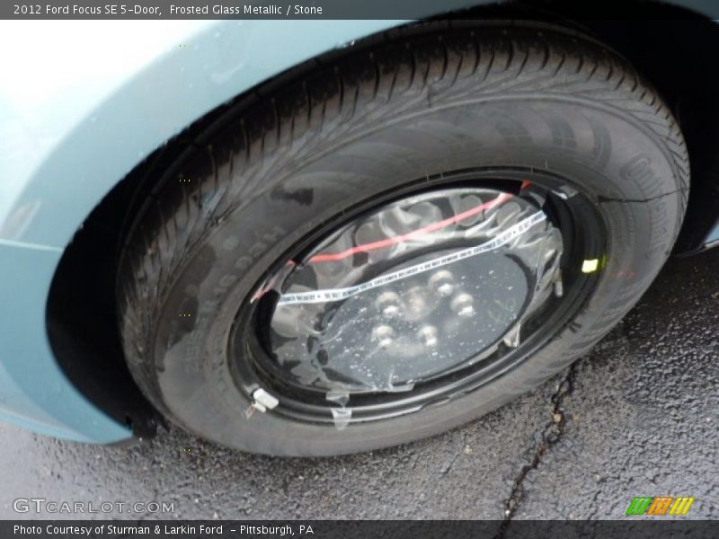 Frosted Glass Metallic / Stone 2012 Ford Focus SE 5-Door