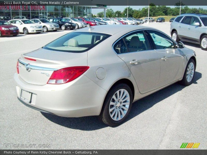 Stone Metallic / Cashmere 2011 Buick Regal CXL