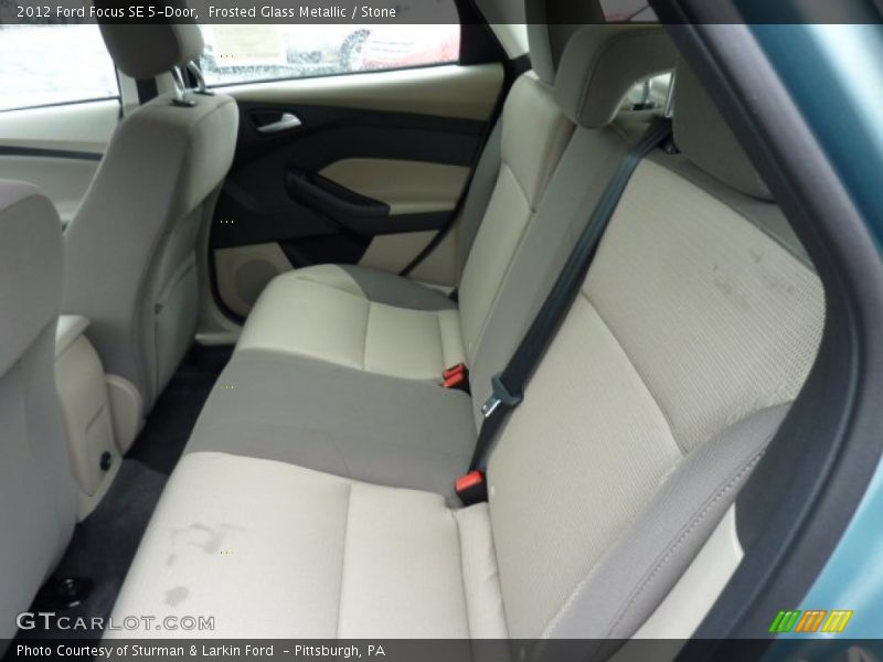 Frosted Glass Metallic / Stone 2012 Ford Focus SE 5-Door