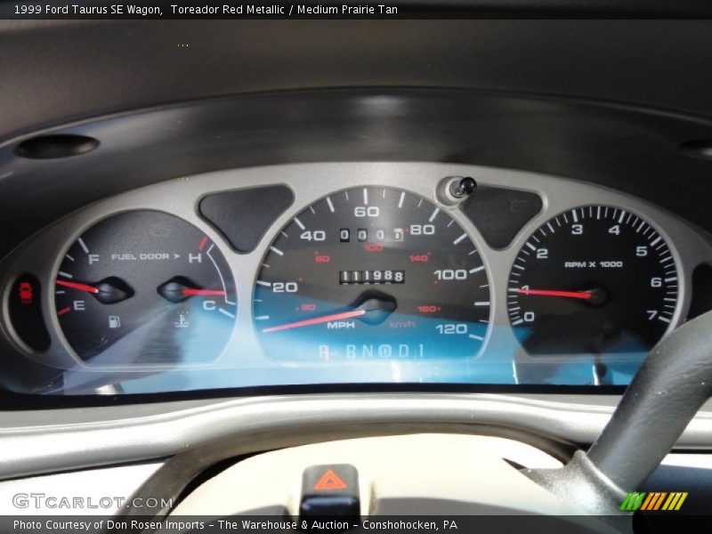  1999 Taurus SE Wagon SE Wagon Gauges