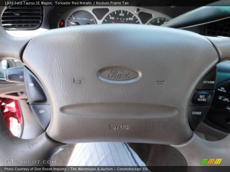 Toreador Red Metallic / Medium Prairie Tan 1999 Ford Taurus SE Wagon
