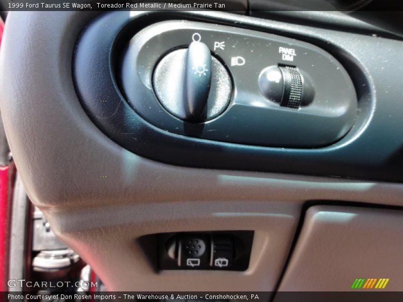 Controls of 1999 Taurus SE Wagon