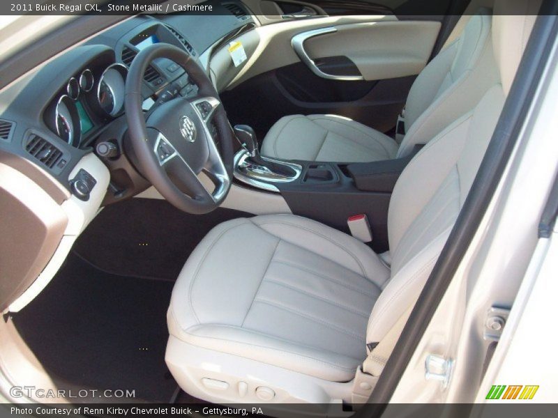  2011 Regal CXL Cashmere Interior
