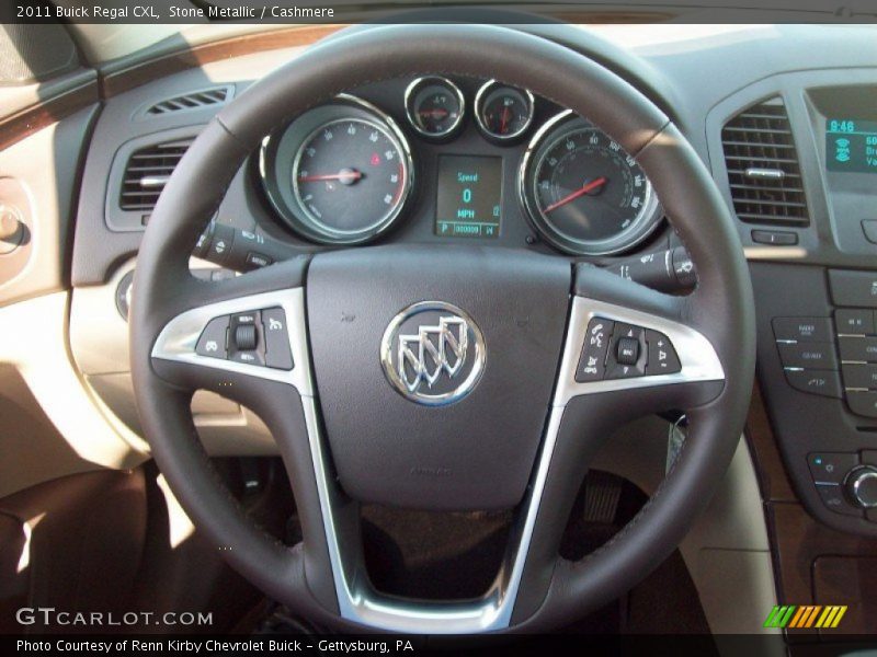  2011 Regal CXL Steering Wheel