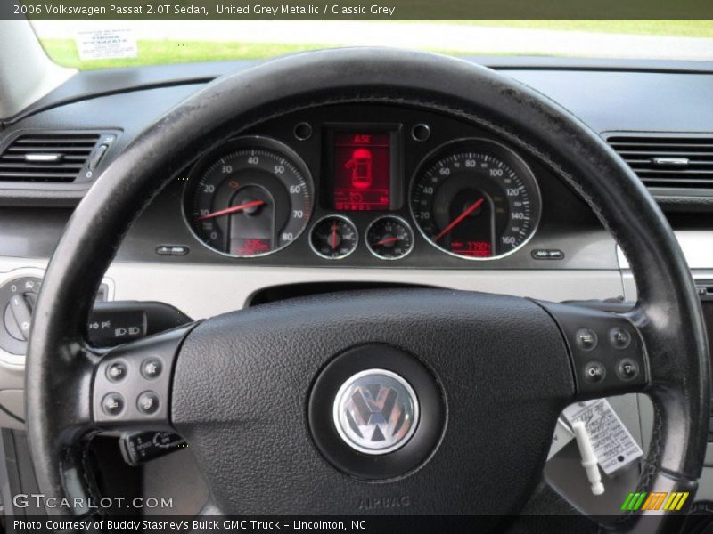 United Grey Metallic / Classic Grey 2006 Volkswagen Passat 2.0T Sedan