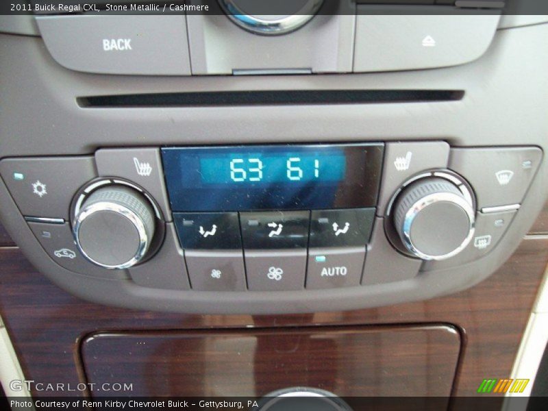 Controls of 2011 Regal CXL