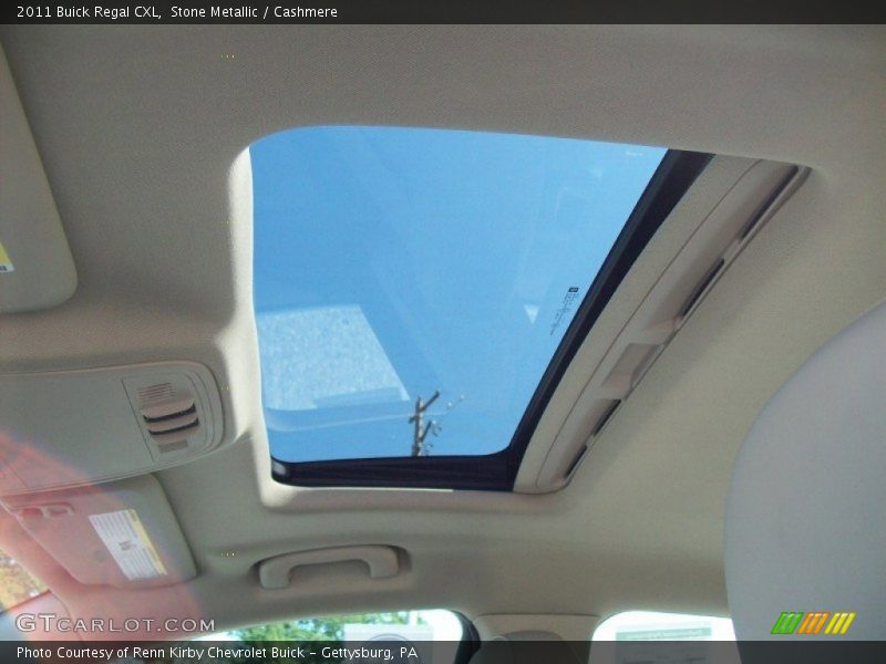 Sunroof of 2011 Regal CXL