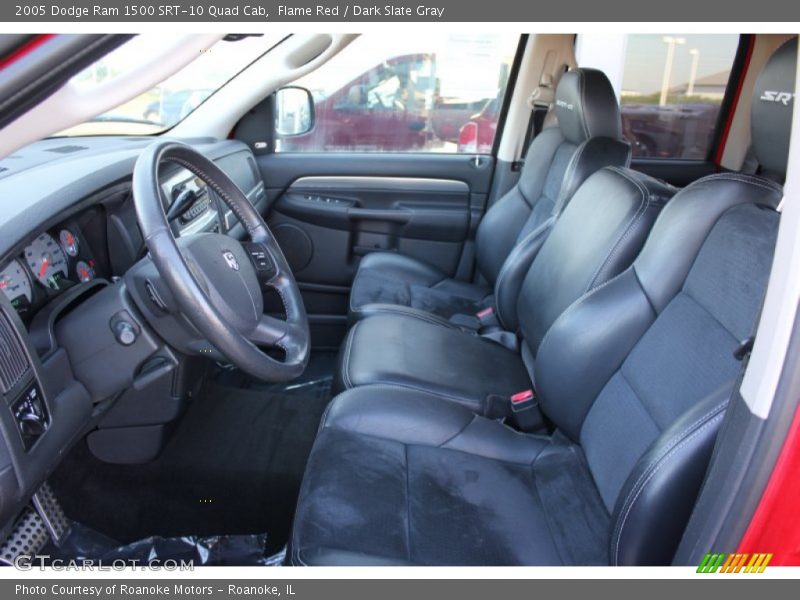  2005 Ram 1500 SRT-10 Quad Cab Dark Slate Gray Interior