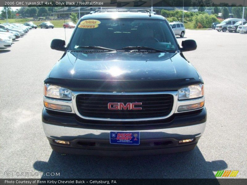 Onyx Black / Neutral/Shale 2006 GMC Yukon SLT 4x4