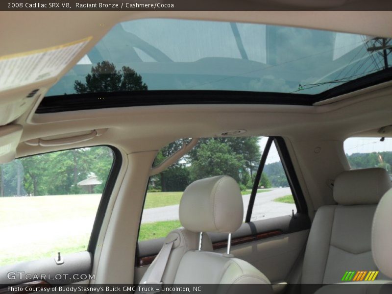 Sunroof of 2008 SRX V8