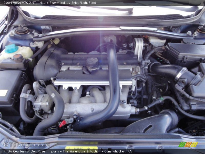  2004 V70 2.5T Engine - 2.5 Liter Turbocharged DOHC 20-Valve 5 Cylinder