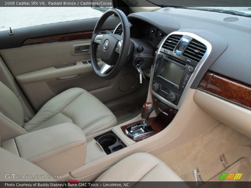 Radiant Bronze / Cashmere/Cocoa 2008 Cadillac SRX V8