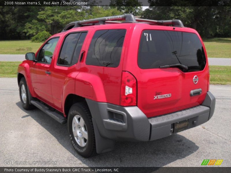 Red Alert / Steel/Graphite 2008 Nissan Xterra S