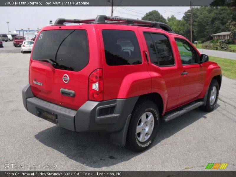 Red Alert / Steel/Graphite 2008 Nissan Xterra S