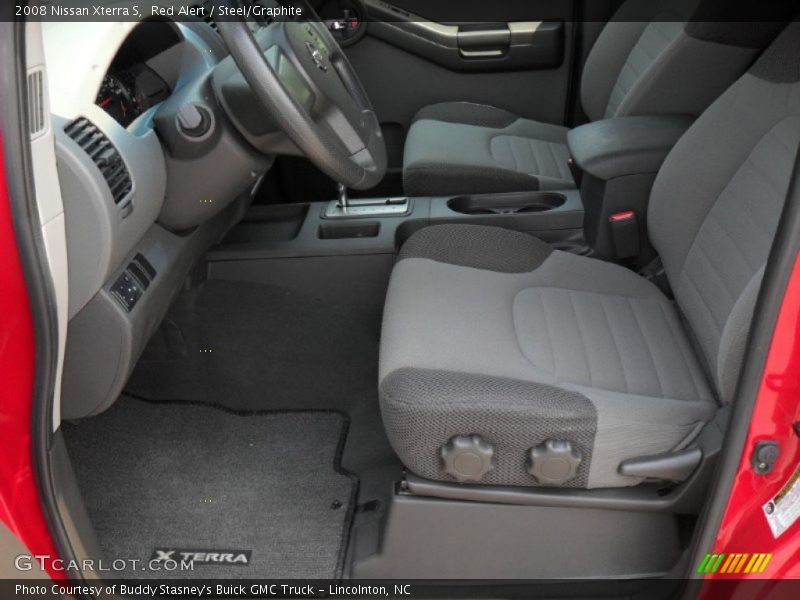  2008 Xterra S Steel/Graphite Interior