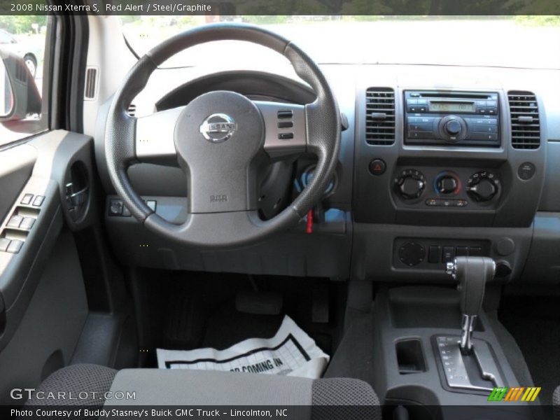 Red Alert / Steel/Graphite 2008 Nissan Xterra S