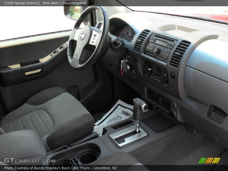  2008 Xterra S Steel/Graphite Interior