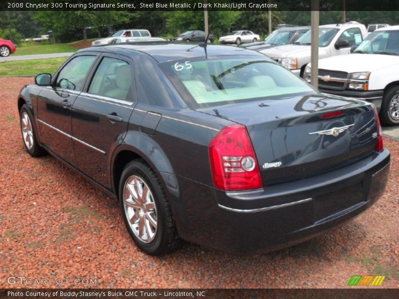 Steel Blue Metallic / Dark Khaki/Light Graystone 2008 Chrysler 300 Touring Signature Series