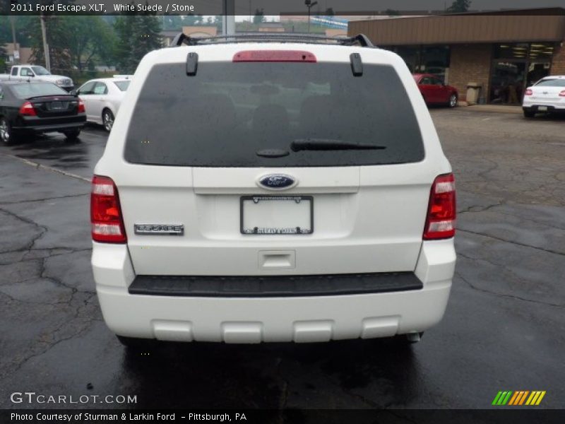 White Suede / Stone 2011 Ford Escape XLT