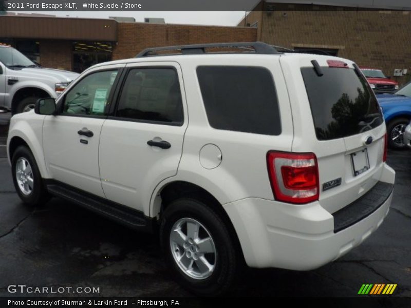 White Suede / Stone 2011 Ford Escape XLT