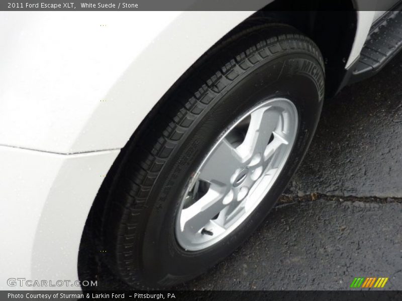 White Suede / Stone 2011 Ford Escape XLT