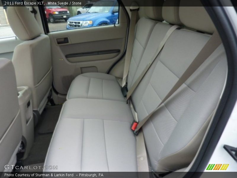 White Suede / Stone 2011 Ford Escape XLT