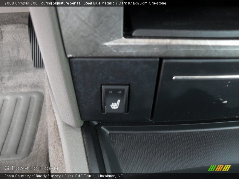 Steel Blue Metallic / Dark Khaki/Light Graystone 2008 Chrysler 300 Touring Signature Series