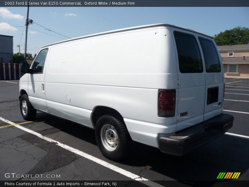 Oxford White / Medium Flint 2003 Ford E Series Van E150 Commercial