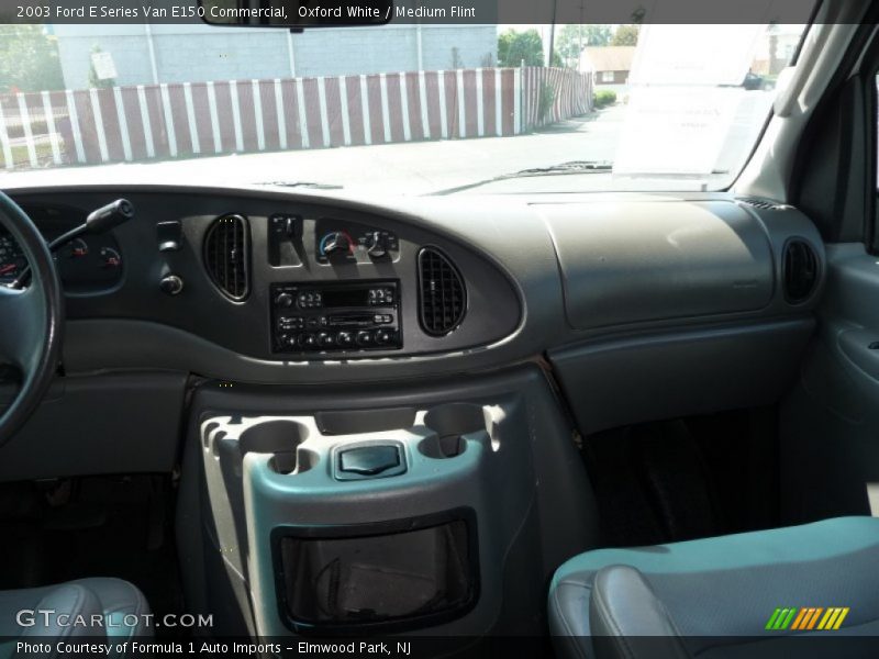 Oxford White / Medium Flint 2003 Ford E Series Van E150 Commercial