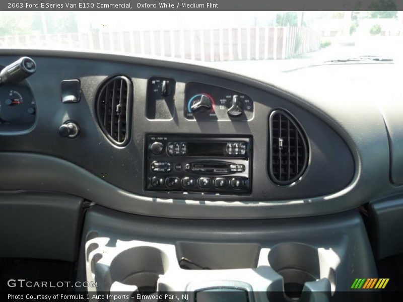 Oxford White / Medium Flint 2003 Ford E Series Van E150 Commercial