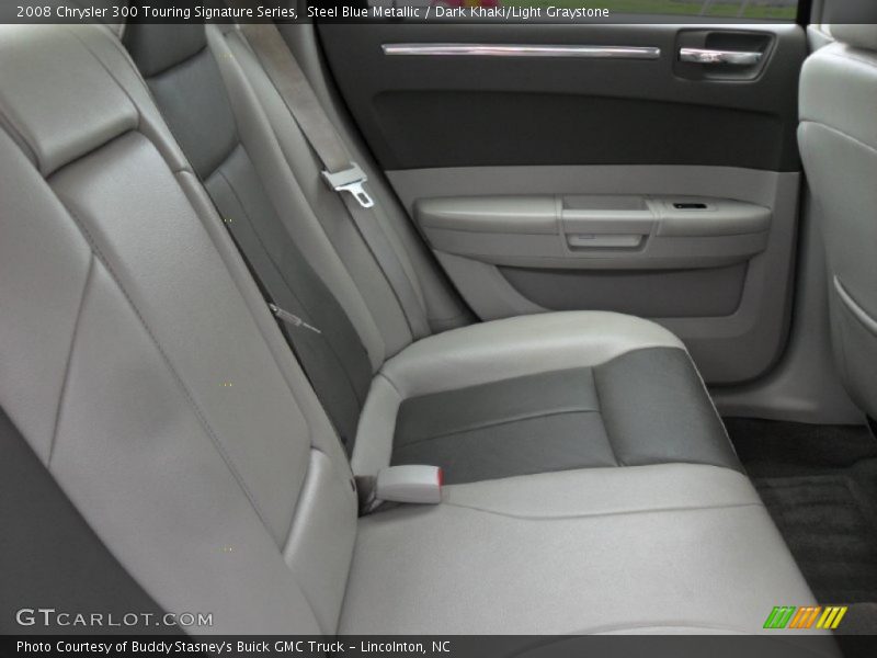 Steel Blue Metallic / Dark Khaki/Light Graystone 2008 Chrysler 300 Touring Signature Series