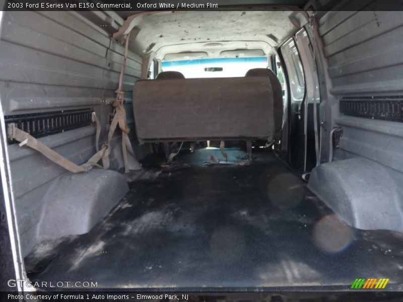Oxford White / Medium Flint 2003 Ford E Series Van E150 Commercial