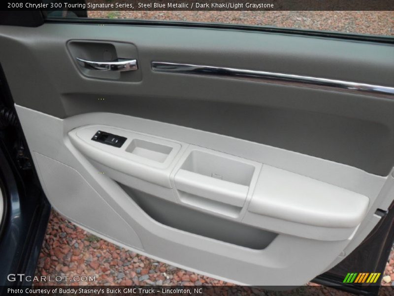 Steel Blue Metallic / Dark Khaki/Light Graystone 2008 Chrysler 300 Touring Signature Series