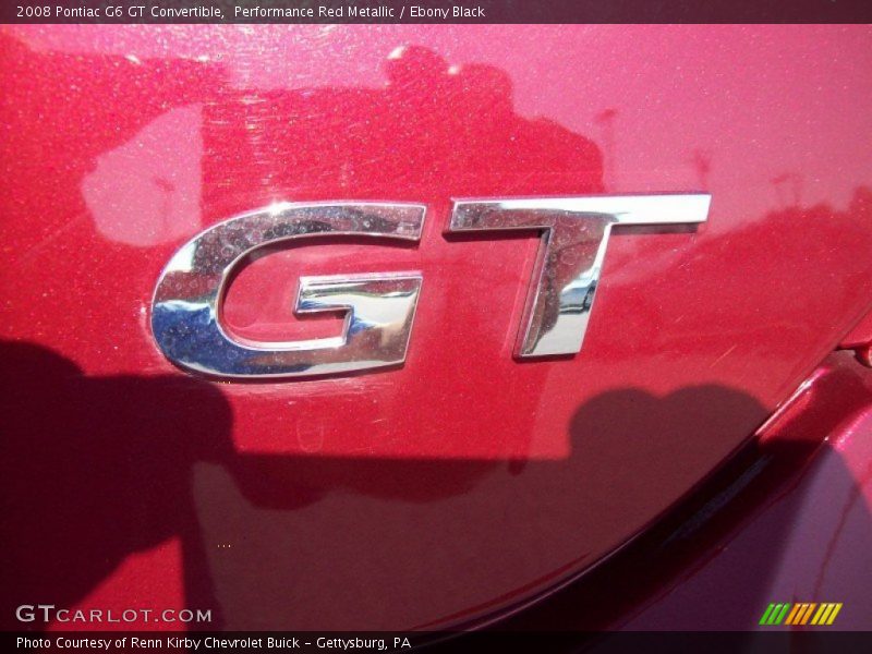  2008 G6 GT Convertible Logo