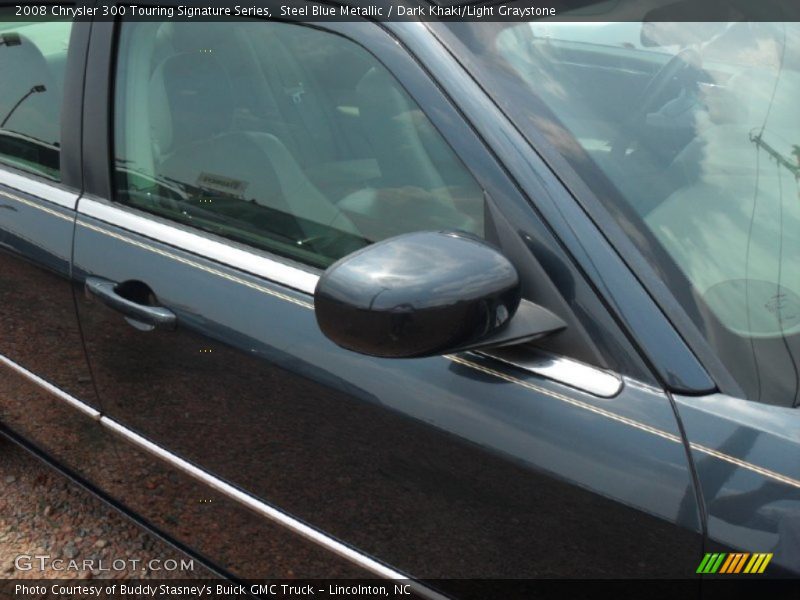 Steel Blue Metallic / Dark Khaki/Light Graystone 2008 Chrysler 300 Touring Signature Series