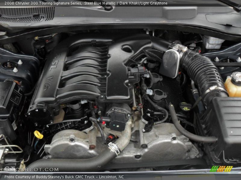 Steel Blue Metallic / Dark Khaki/Light Graystone 2008 Chrysler 300 Touring Signature Series