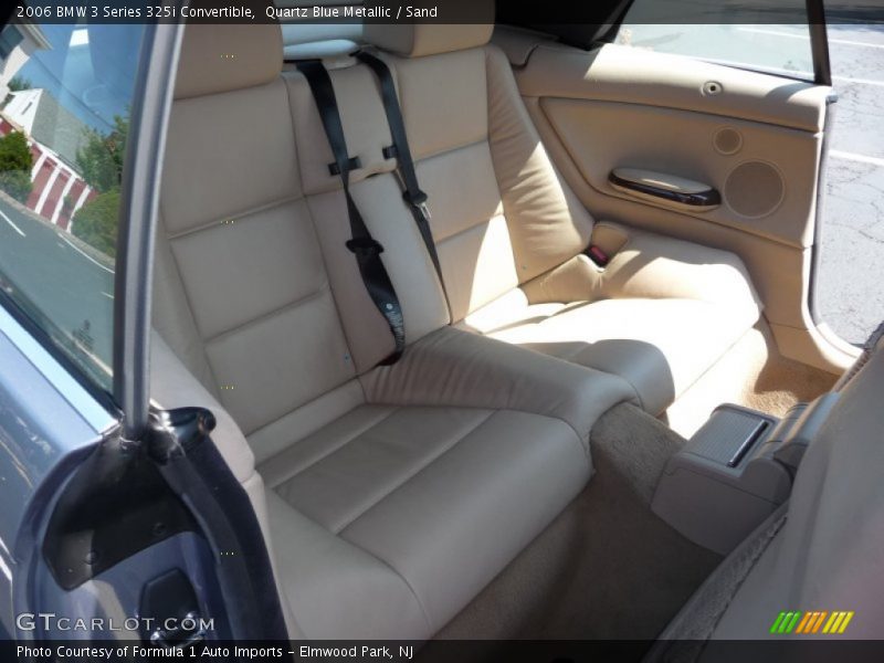 Quartz Blue Metallic / Sand 2006 BMW 3 Series 325i Convertible