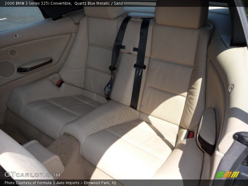 Quartz Blue Metallic / Sand 2006 BMW 3 Series 325i Convertible