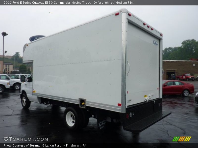 Oxford White / Medium Flint 2011 Ford E Series Cutaway E350 Commercial Moving Truck