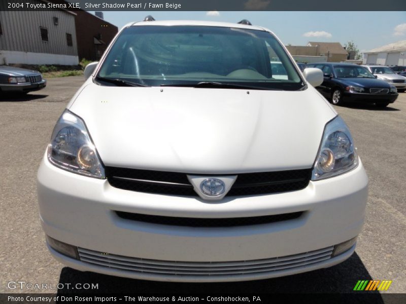 Silver Shadow Pearl / Fawn Beige 2004 Toyota Sienna XLE