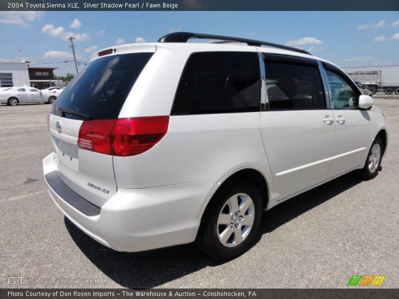 Silver Shadow Pearl / Fawn Beige 2004 Toyota Sienna XLE